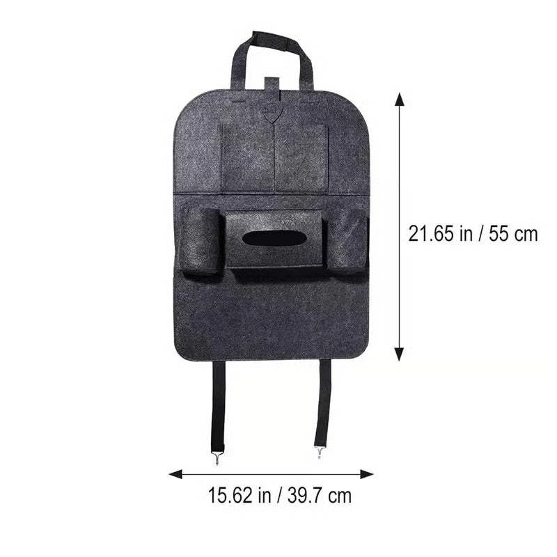 🧸 Organizador de Respaldo de Asiento 🚗 – Protector Anti-Patadas para Niños (1 unidad)