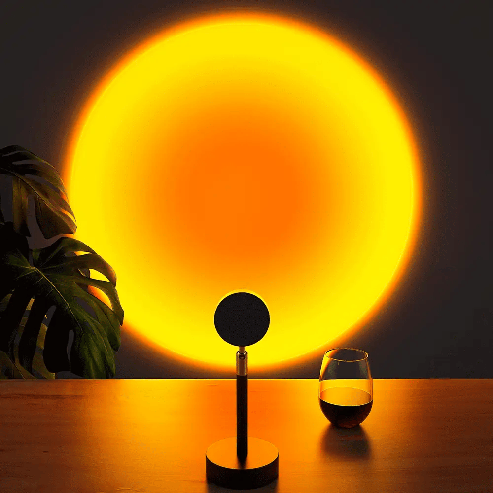 LÁMPARA PROYECTORA DE ATARDECERES CON 16 COLORES