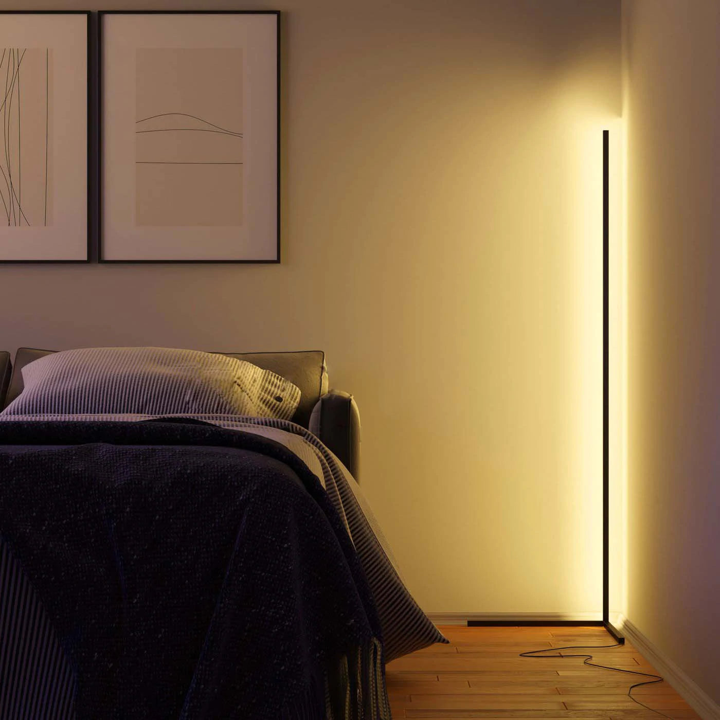 LITE TOWER - LÁMPARA LED ESQUINERA DE ESTILO MODERNO