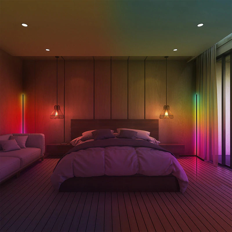 LITE TOWER - LÁMPARA LED ESQUINERA DE ESTILO MODERNO